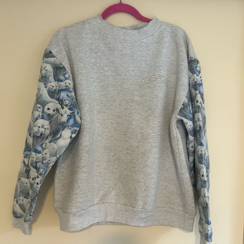 vintage alaska crewneck sweatshirt